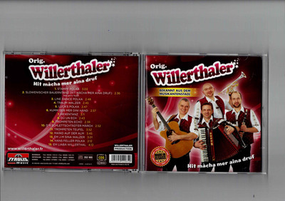 Orig. Willerthaler - Hit macha mer aina druf,  ALBUM - CD , sehrgut, Volksmusik,