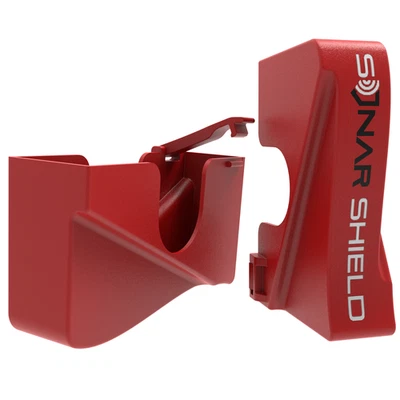 Garmin LiveScope Plus LVS34 Transducer Cover by Sonar Shield (Red) - Bild 1 von 4