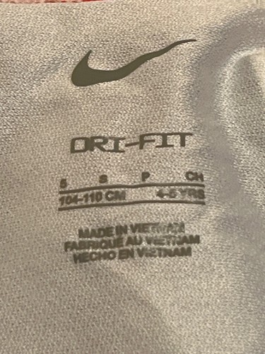 Nike Dri-Fit Girls Printed Athletic Shorts Size S 4-5 Years Watercolor Design Li - Picture 9 of 9