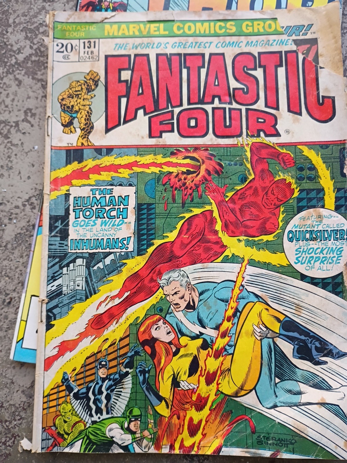 Fantastic Four #131 (Marvel Comics February 1973)