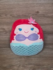 Squishmallow Disney Princess Ariel The Little Mermaid 14in Metallic Plush Toy