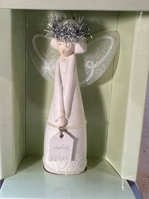 Dept 56 Whispers Angel Figurine Cherish NIB Gift Decor 037 383