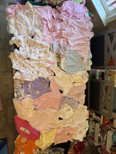 Baby Girl Newborn-6M Clothing Huge Lot 25 Pieces Dresses Rompers Sleepers Pants