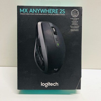 Logitech MX Anywhere 2S Bluetooth Edition Wireless Mouse CIB W/ Dongle TESTED!