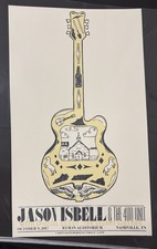 Jason Isbell And The 400 Unit Ryman Auditorium Poster 10/9/17 Hatch Print
