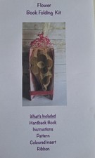 Flower Book Folding Kit Includes MMF Pattern,Hardback Book And A Mystery Pattern