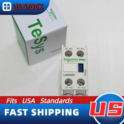 1 PC NEW Schneider LADN20 Contactor Aux Module 2NO Expedited Shipping US Stock