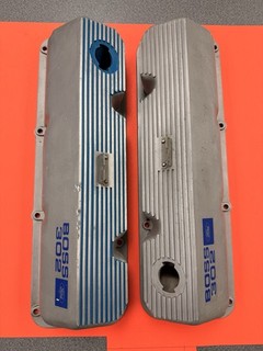 Original 1969 70 Ford Boss 302 Mustang valve covers nice C9ZZ 6582 C