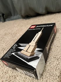 LEGO Architecture Empire State Building Set 21002 77 Pieces NEW NISB Retired