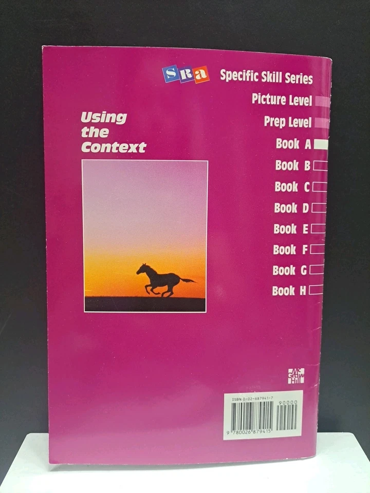 SRA Specific Skills Series For Reading - Using The Context - Book A - Image 2 of 2