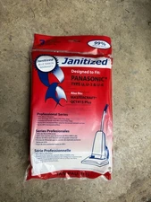 Janitized Vacuum Bag Designed To Fit Panasonic