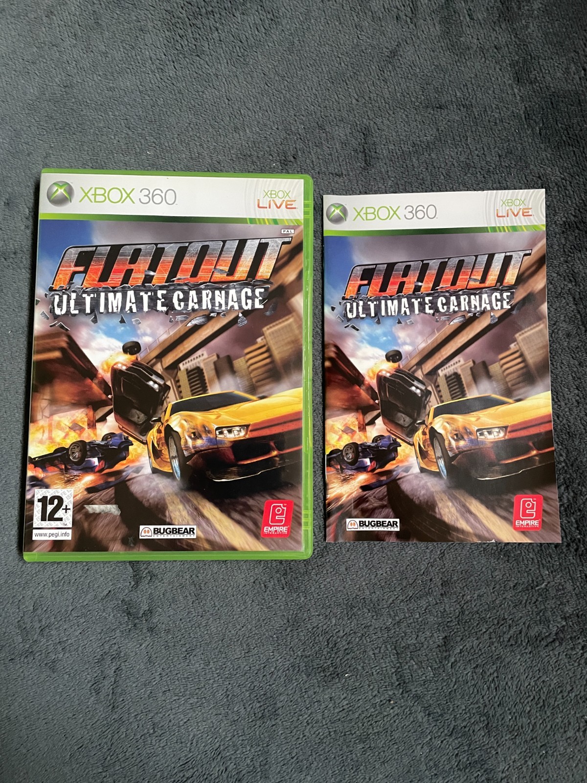 Flatout Ultimate Carnage complet sur XBOX 360 - FR TTBE