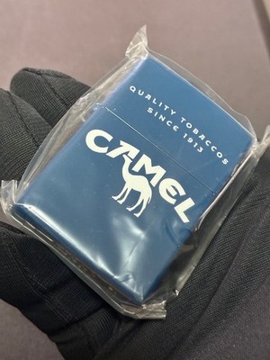 ZIPPO Special Price Zippo Camel Double Sided Processing Limited Edition Blue Rar