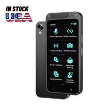 New Z6 AI Language Translator Device 138 Languages WiFi Offline Touch Screen