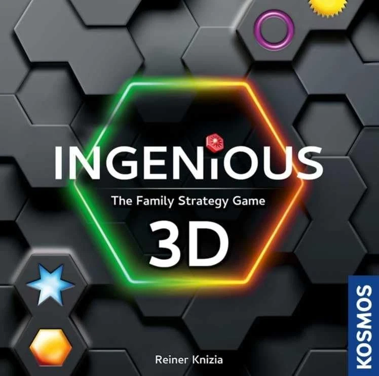 Thames & Kosmos Ingenious 3D: The Family Strategy Game, 3D Tile Placement Game, - Image 2 of 2