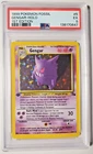 1999 POKEMON FOSSIL 1ST ED #5 GENGAR-HOLO PSA 5