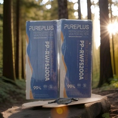 Pureplus Refriderator Water Filter Replacement PP-RWF5200A 2 Pack