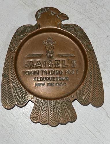 Vintage Maisel's Indian Trading Post Ashtray Rare Albuquerque NM New Mexico
