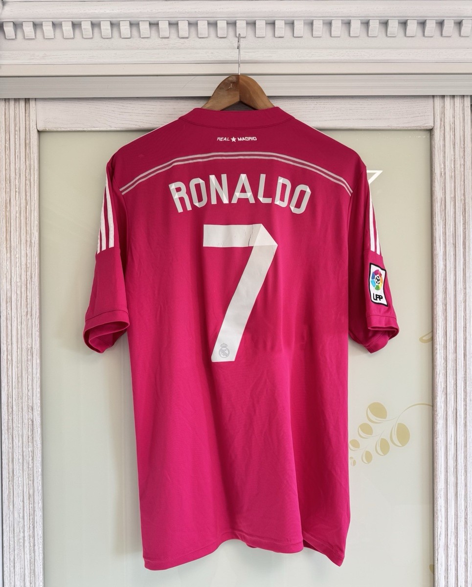 Ronaldo #7 Real Madrid 2014-2015 Away Soccer Jersey Football Shirt