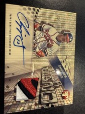 2025 Topps Pristine Baseball Chipper Jones Auto Relic Gold 1/1