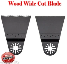 2 Wide Cut Oscillating MultiTool Saw Blade For Ridgid Ryobi Fein Multimaster 
