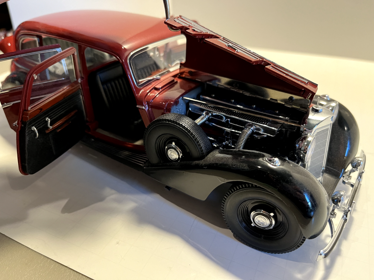1:18 Signature Models Premier 1930 Mercedes Benz 770K *Rare Red
