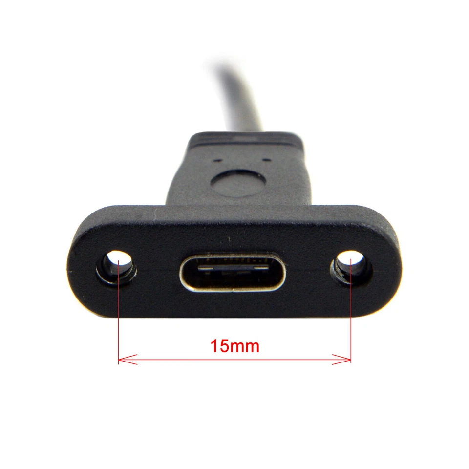 CABLECY Single USB 3.1 Type C USB-C Female to USB 2.0 Cable Motherboard 9pin 10p - Image 2 of 4