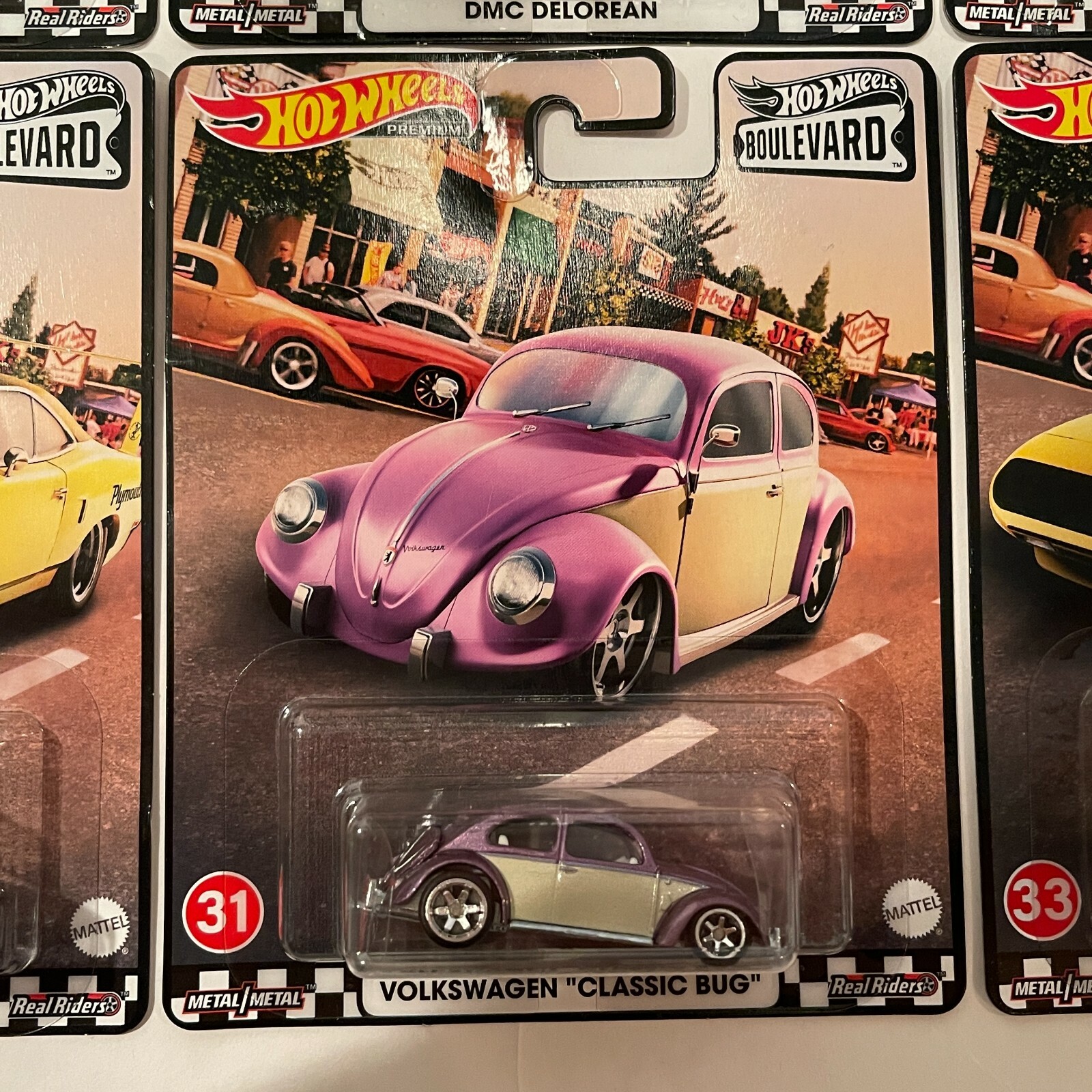 Hot Wheels Premium Lot of 6 Boulevard Real Riders Ostatnia praca, 2022