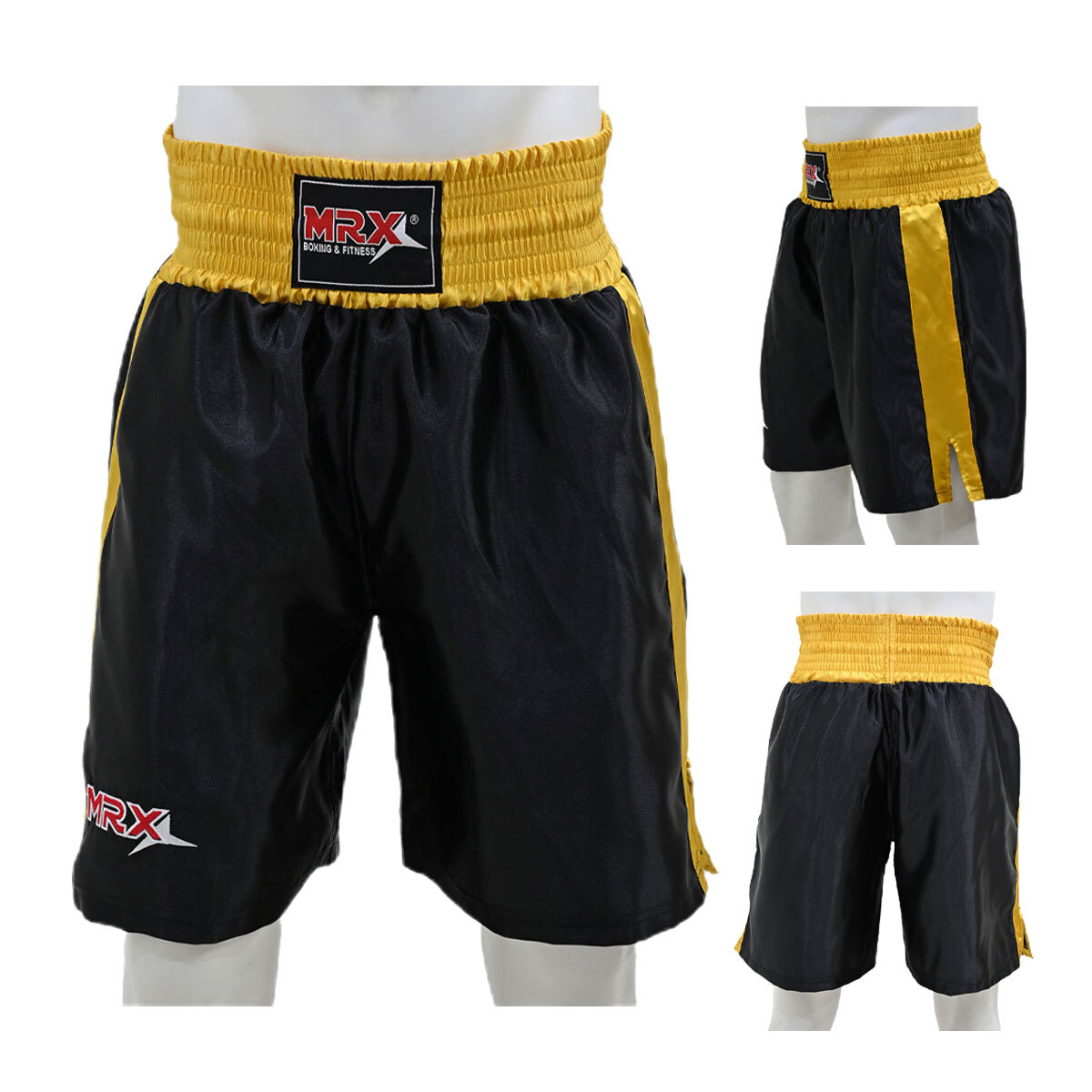 MRX Mens Boxing Shorts Muay Thai Workout Fighter Grappling