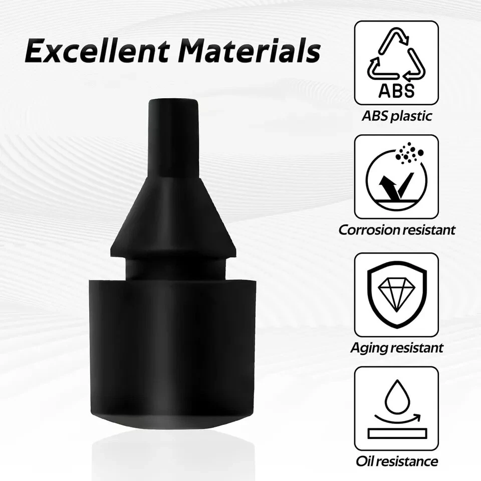 Cojín de parachoques de puerta con tapa de gas combustible 2 piezas para GMC Yukon XL 1500 2500 2000-2008 Foto 4 de 4