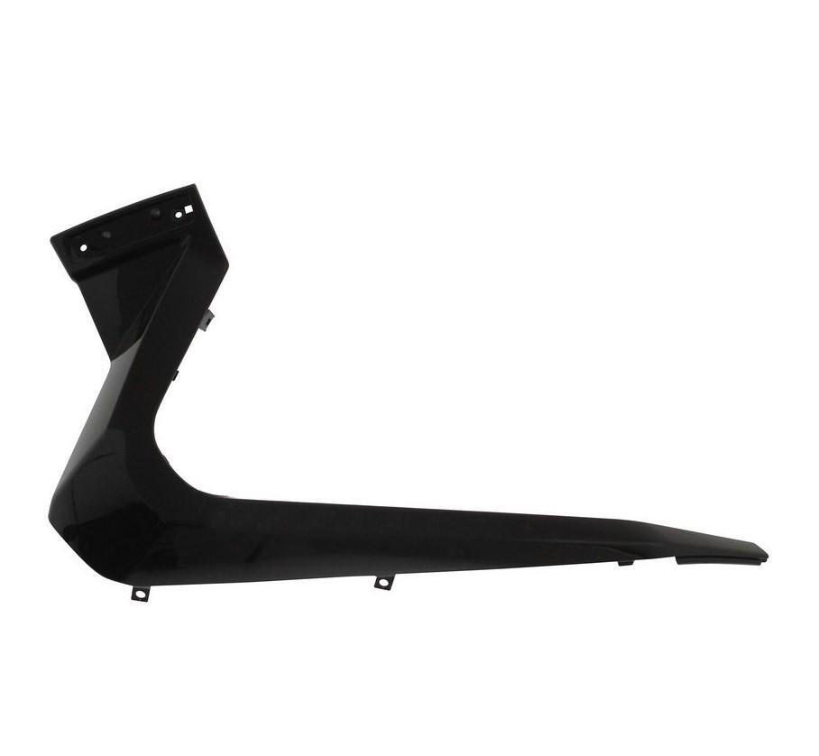 Bas de caisse gauche Yamaha Xmax 125 noir brillant carénage plastique MBK Skycruiser 2006-2009