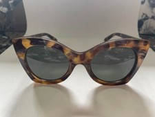 NEW QUAY Women's Coffee-Run Tortoise / Brown Polarized Sunglasses