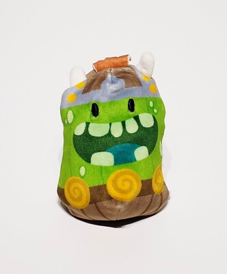 Cats Vs Pickles #188 Leaf Pickleson Pickle Plush Stuffed Bean Bag Toy 4'' EUC