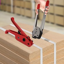 Manual Banding Tool Strapping Tensioner Packing Bander Heavy Duty Strapping Set