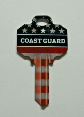 COAST GUARD BLANK HOUSE KEY FOR 5 PIN SCHLAGE SC1 CAN BE PUNCHED TO YOUR CODE 