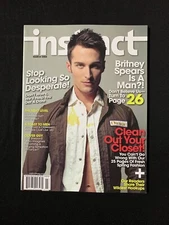 Instinct Gay Magazine March 2004 Blair Shepard, Britney Spears
