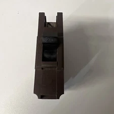 FPE NA120 20A 1P STAB-LOK THICK SERIES CIRCUIT BREAKER OLD STYLE BROWN