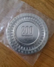 Lucky 38 Platinum Poker Chip from Fallout Vegas Collector's Edition 2" W/CASE NW