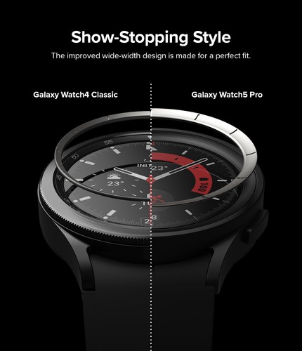 For Samsung Galaxy Watch 5 Pro 45mm Case | Ringke Inner Bezel Styling Ring Cover - Picture 7 of 49