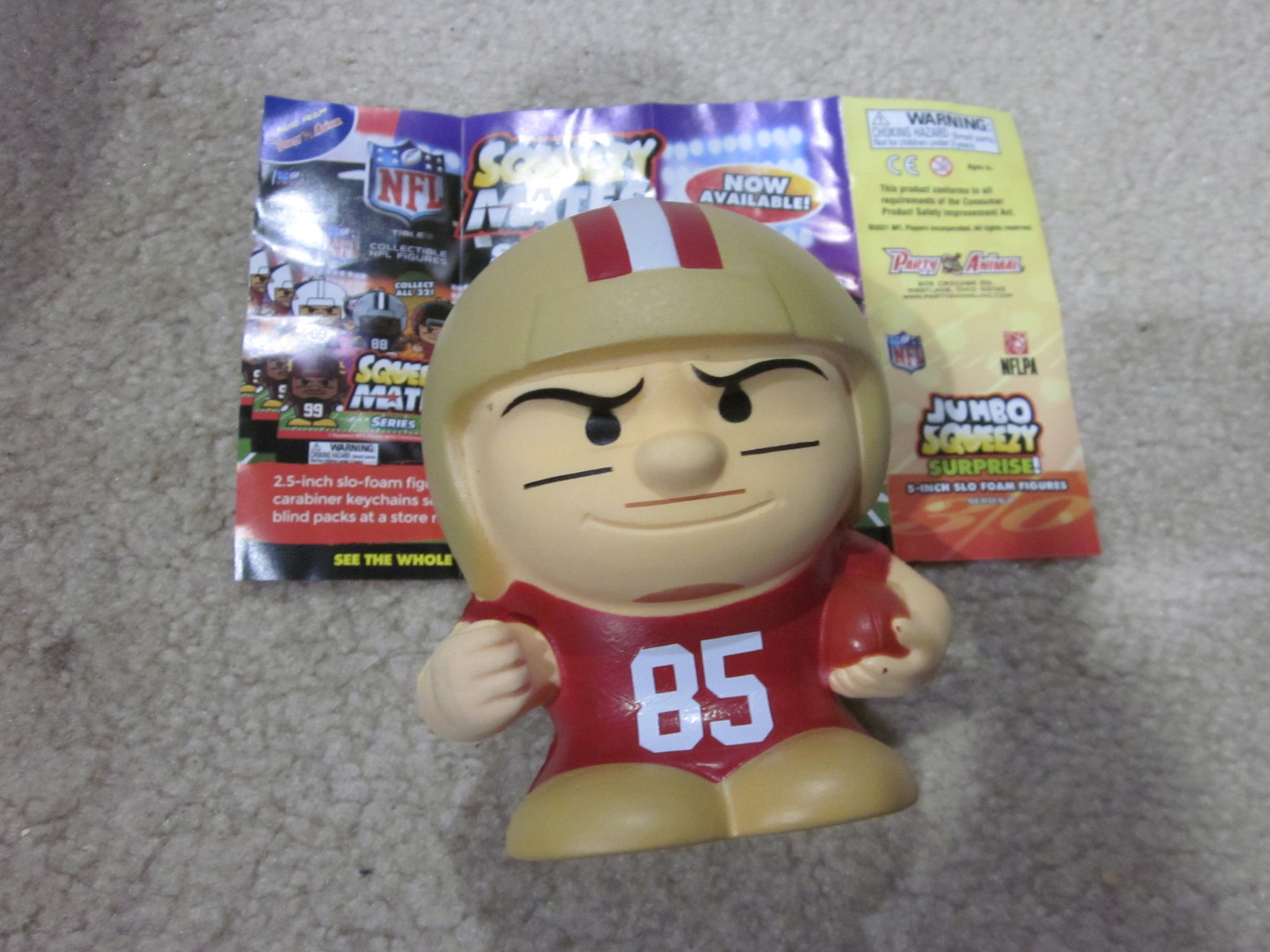 NFL Jumbo Squeezymates NFL Series 2 Figures 4" CHOOSE YOUR PLAYER eBay