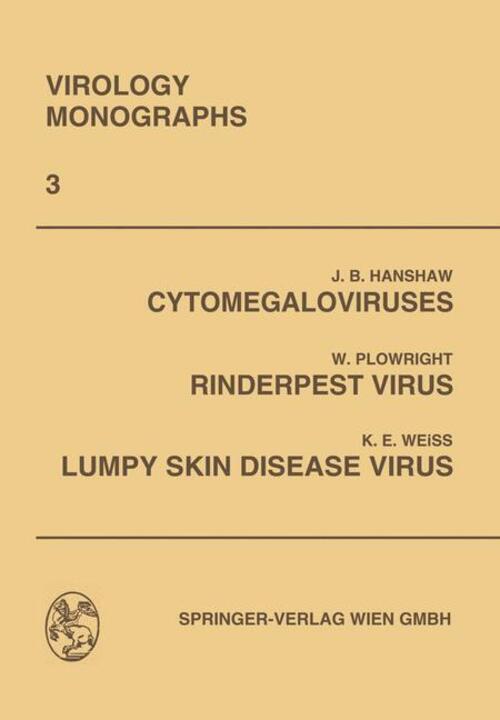 Sven Gard (u. A.) | Cytomegaloviruses. Rinderpest Virus. Lumpy Skin