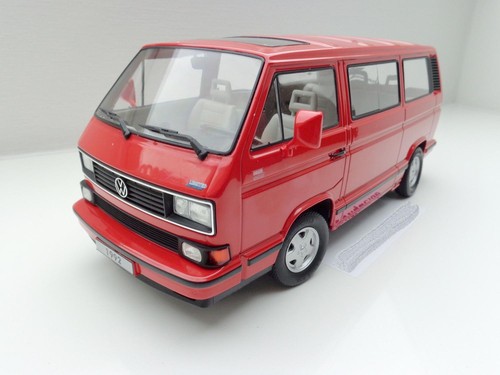 Volkswagen VW T3 B Multivan 1:18 Kk Scala Rosso Ultima Edizione Limitata - Foto 1 di 8