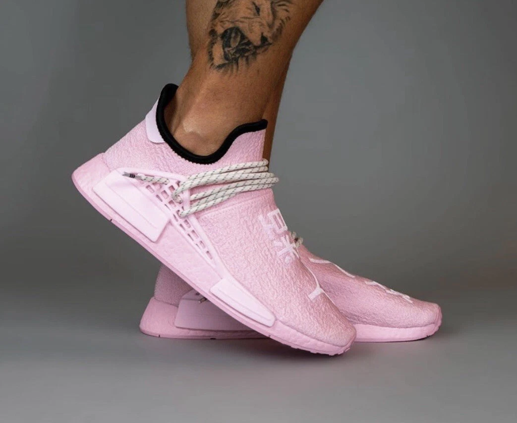NEW Size 17 - Adidas NMD Human Race x Pharrell Pink (2020) | eBay