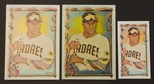 2023 Allen & Ginter Base Hot Box #39 Juan Soto - San Diego Padres + Mini & Base