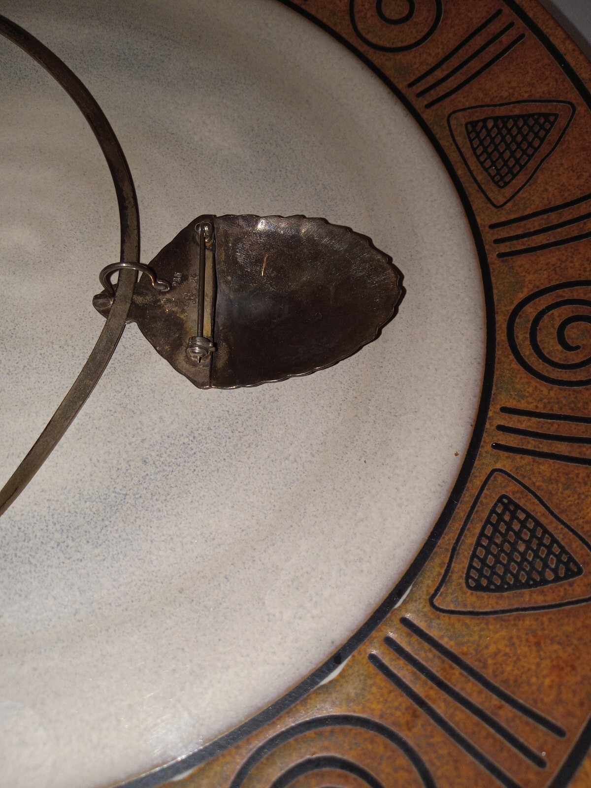 Vintage  Native American Solid Sterling Silver Tu… - image 5