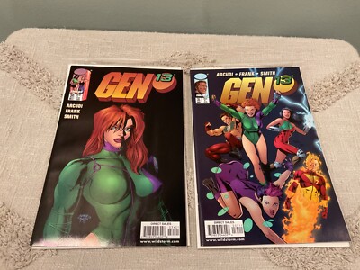 GEN 13 Comic Lot (34 OCT / 35 NOV / 36 DEC / 37 MAR / 38 APR) 1998
