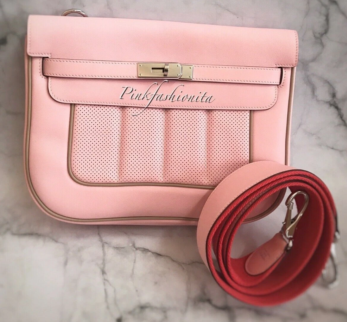 Pink kelly bag sale