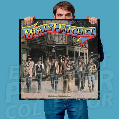 MOLLY HATCHET No Guts No Glory BANNER HUGE Tapestry Vinyl Poster album
