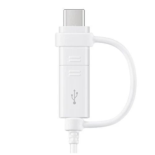 Genuine Samsung Micro USB Data Cable (Type C) for Smartphones White - Image 2 of 3