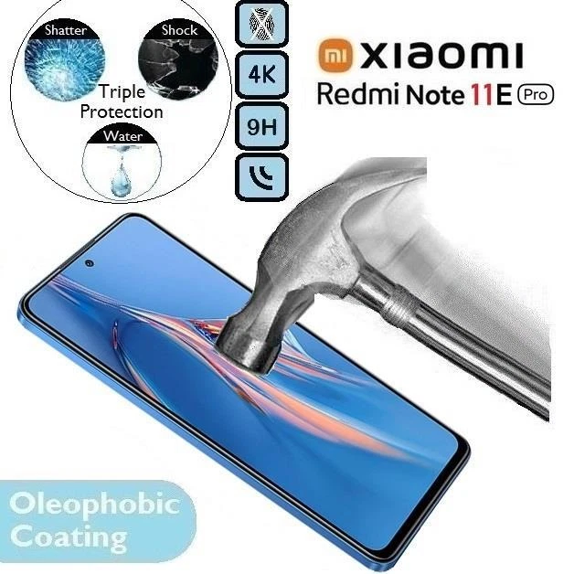 Wayneer Beschermfolie Screen Protector voor Xiaomi Redmi Note 13 Pro 5G, 3 stuks pantserbescherming glasfolie met 3 stuks camerabescherming,Beschermglas Anti -kras, Gerhard Glas 9H